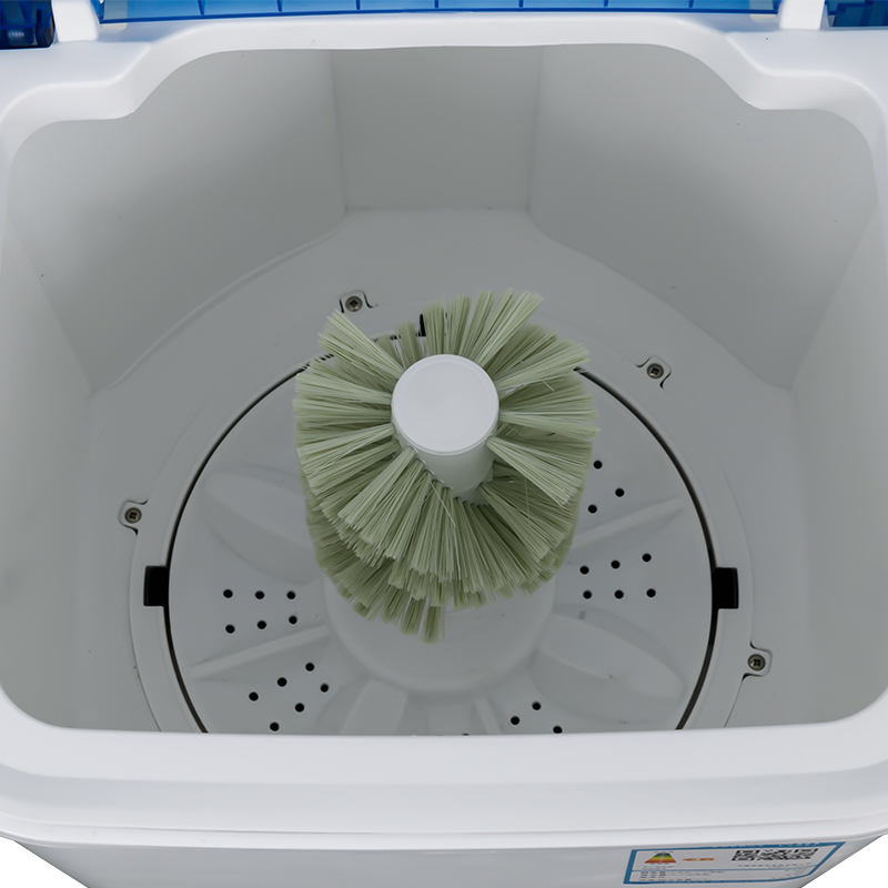 Surprising compact washing machine, convenient & portable with removable shoes brush& spin tub, real spin dryer function, high spin speed